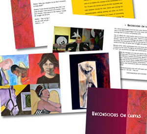 Booklet design for an artist in Thousand Oaks