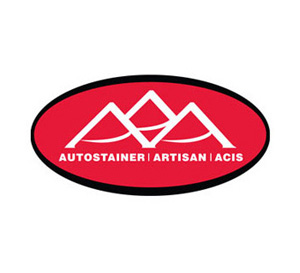 Autostainer Artisan ACIS logo design